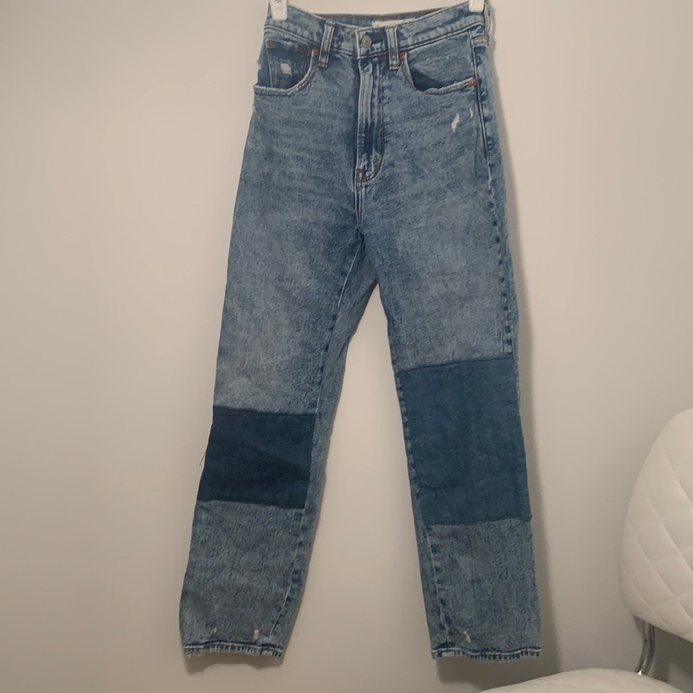Abercrombie 25 0R ultra high rise jeans